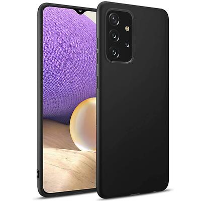 Schutzhülle Für Samsung Galaxy A72 5G Handy Hülle Slim Case Cover Tasche Schwarz