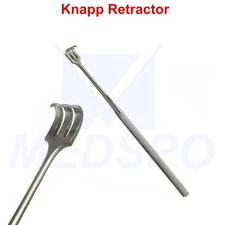 Surgical Three Prong Knapp Retractor Hook Shape Ophthalmic Surgery Retractors CE