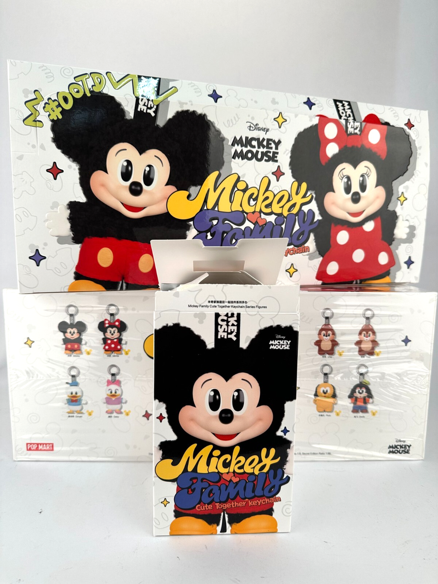 POP MART Mickey Family Cute Together Keychain Series
