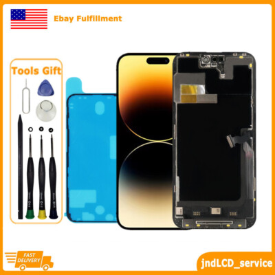 LCD Display For iPhone 14 Pro Max Touch Screen Full Digitizer Replacement +Tools