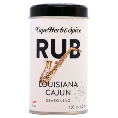 Cape Herb & Spice Louisiana Cajun Gewürzsalz Rub  - 100 g
