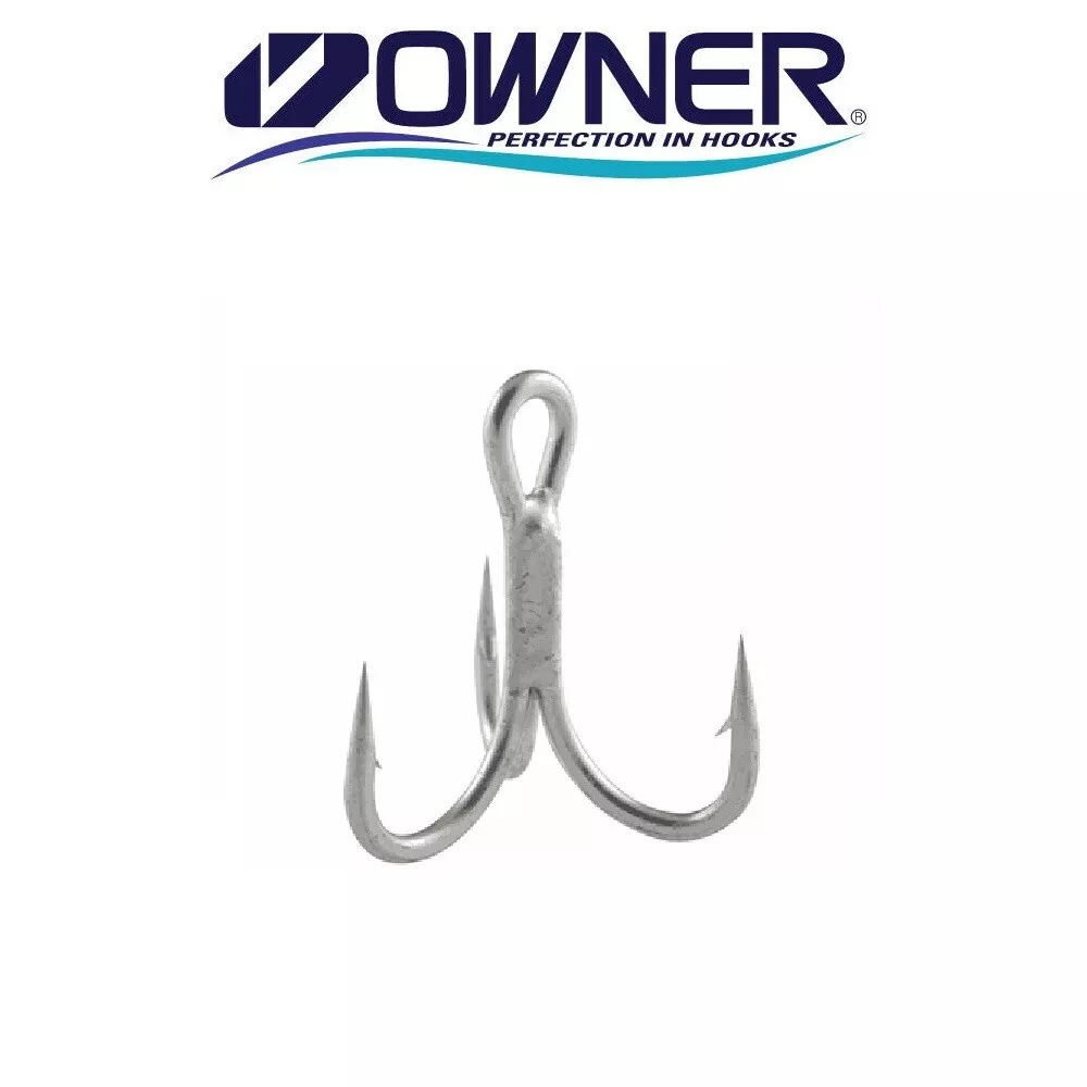 Owner Treble Hooks Stinger ST-66TN Anti-Rust Super Tin 4X Strength Select  Size