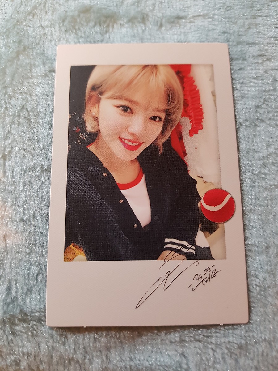 サノク Twicetagram Likey ジョンヨン TWICE トレカ TWICE 1st Album Twicetagram LIKEY Jeongyeon Type-C Photo Card