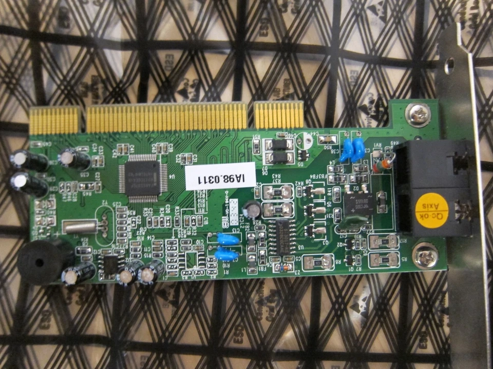 Internal PCI V.92 Data Fax Tam Modem pp to 56Kbps - Image 2 of 4
