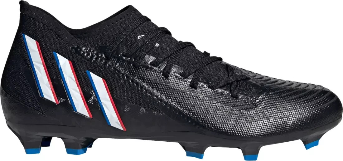$90 Adidas Predator Edge.3 FG Unisex Soccer Cleats GV9856 | Black | Mens 6.5