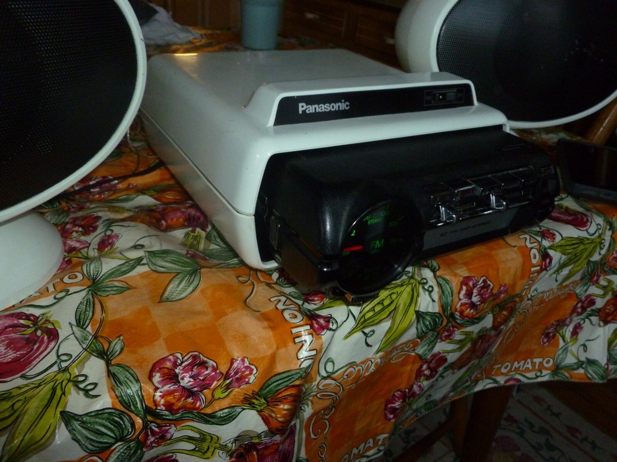 Rare Panasonic Space Age 8-Track Player Fm Stereo Home/Auto