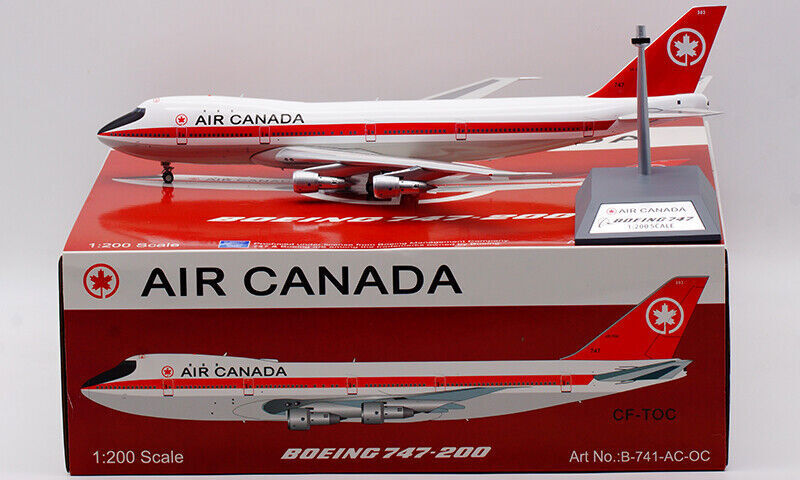 1:200 B-Models Air Canada Boeing B747-100 Diecast Aircarft JET