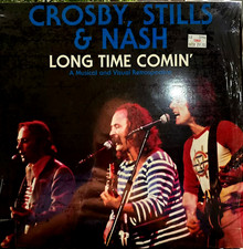 Crosby, Stills  Nash: Long Time Comin' Laserdisc - Very Nice/Free Shipping