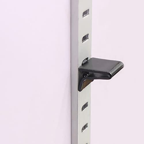 Adjustable Steel Pilaster Shelf Clip Support Shelving Bracket Clips for ...