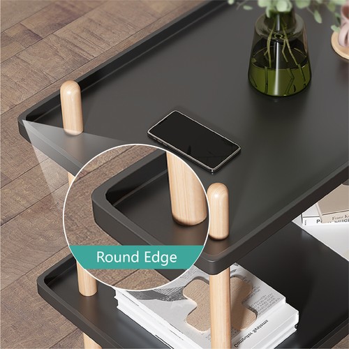 N&V Double Layer Trolly Side Table - Picture 33 of 49