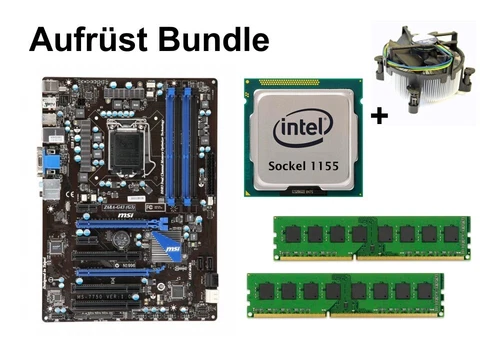 Aufrüst Bundle - MSI Z68A-G43 + Intel Core i7-2600 + 16GB RAM #143301
