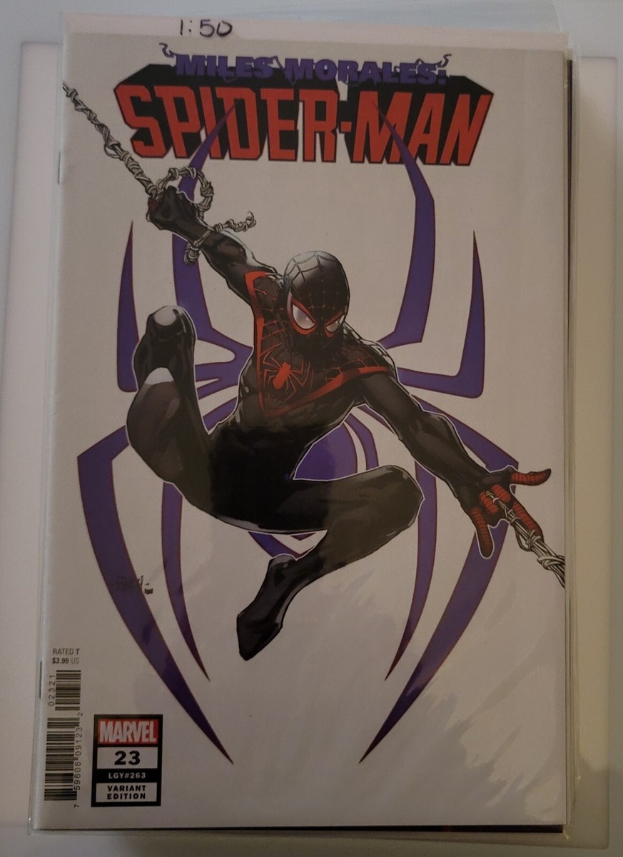 洋書 Miles Morales #23 variant MILES MORALES SPIDER-MAN #23
