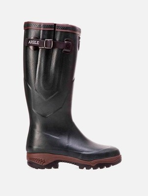 Aigle Parcours 2 Iso - grüne Neopren Gummistiefel - Herrenschuhe