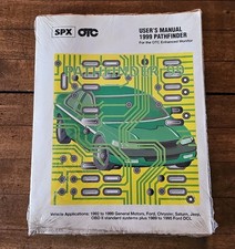 SPX OTC Pathfinder 1999 User Owner Manual / OTC ENHANCED MONITOR Guide