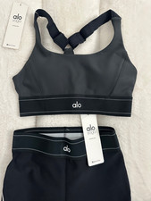 Alo Yoga Women Workout Set Bra Leggings Size XS
