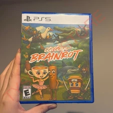 CUSTOM Italian Brainrot PS5 MEME Video Game Case ONLY Tum Tum Sahur Tralala Gift