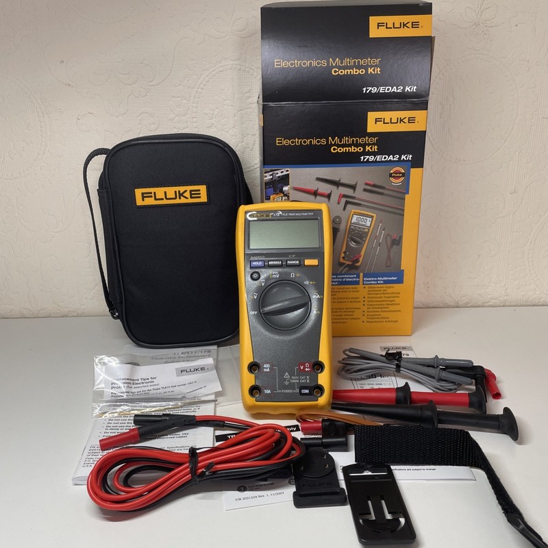 Fluke 179/EDA2 True RMS Digital Multimeter & Accessory Kit – Brand New & Boxed