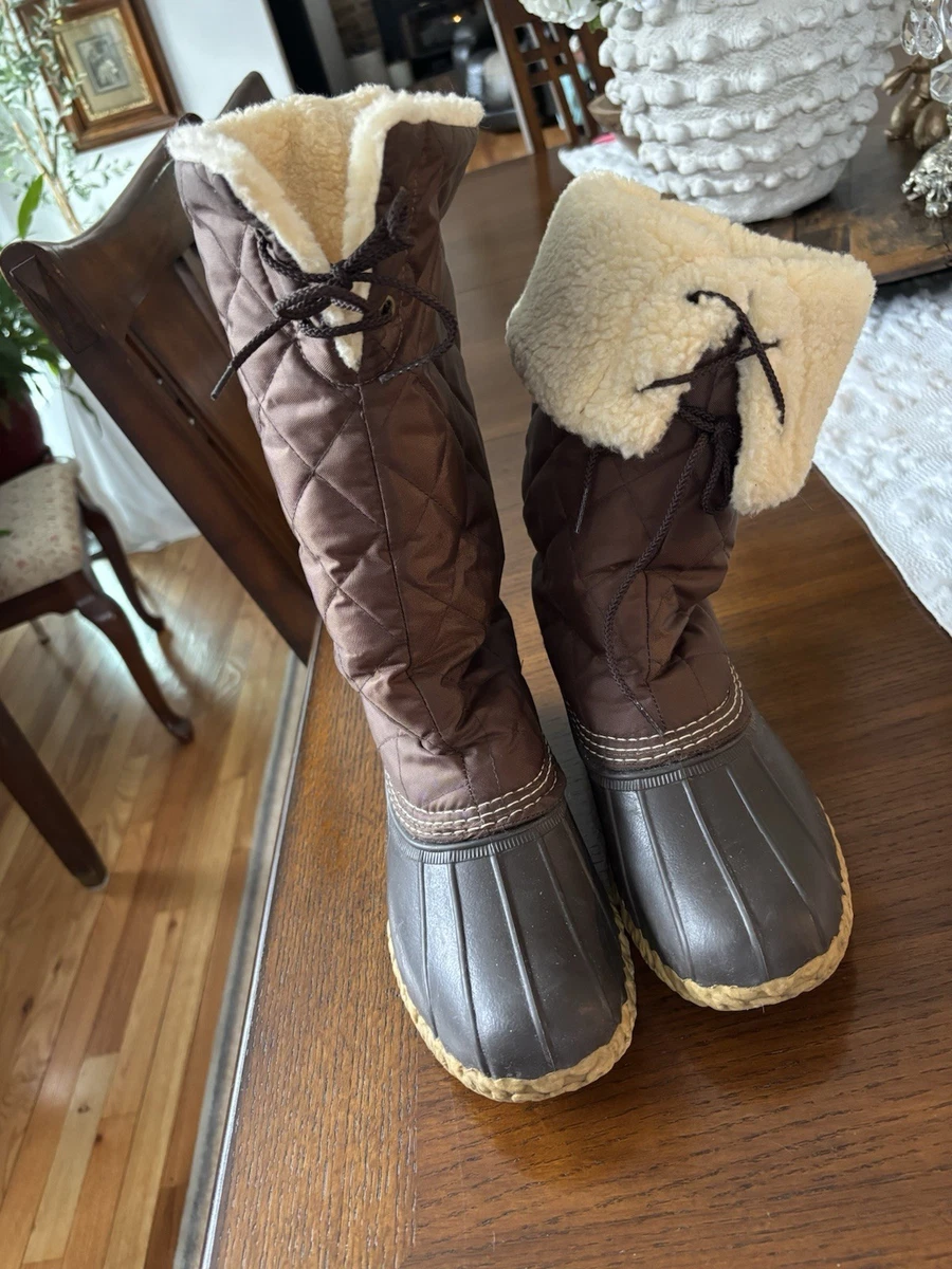L.L. Bean Mid-Calf Low (1-1.9 in) Heel Height Boots for  display picture 3