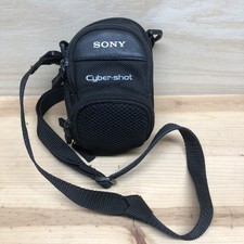Sony Cyber-Shot LCS-CSD Black Camera Case Shoulder Strap Multi-Compartments