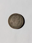 1908-S Barber Quarter San Francisco Mint 90% Silver Quarter