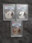2017-S American Silver Eagle Coin, First Strike, Congratulations Set, PCGS PR70