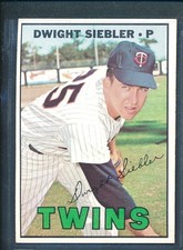 1967 Topps #164 DWIGHT SIEBLER Minnesota Twins ~ EX-MT
