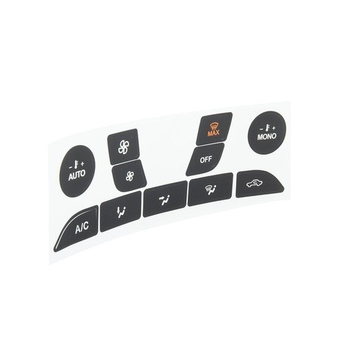 Useful Repair Sticker A/C Button Front Replacement Accessories Decorative - Picture 3 of 12