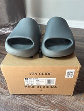 USED adidas Yeezy Slide Slate Marine ID2349 Men  s Size 11