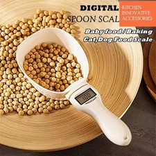 Digital Measuring Spoon Scale 800g/1g Electronic LCD Kitchen Scoop Pet Food Milk