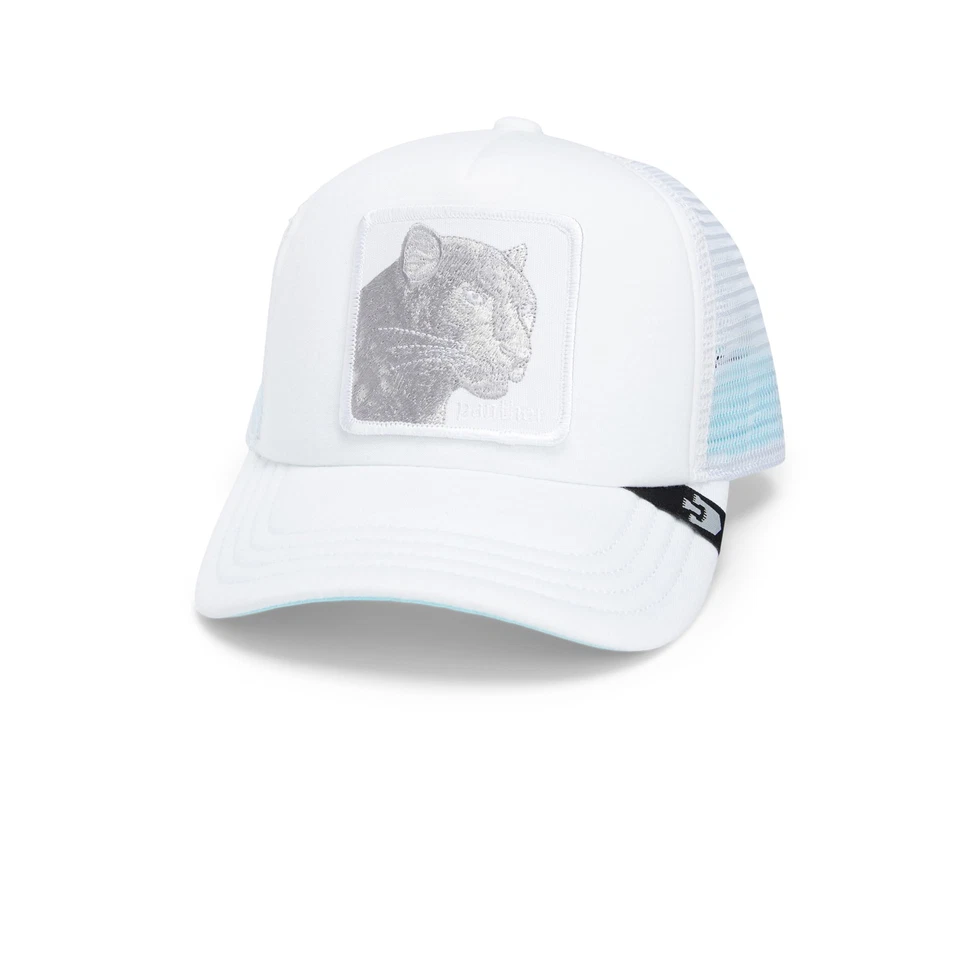 Goorin Bros.Enfants Trucker Cap Lil Pantherino Blanc Basecap Maille Bonnet Tier - Photo 2/4