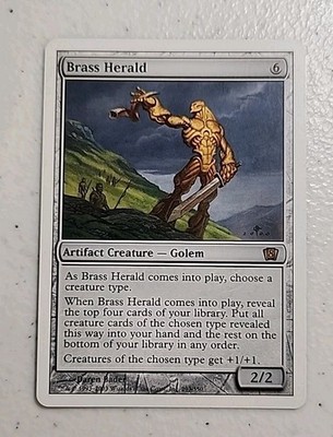 Brass Herald 8th Edition Regular MTG 