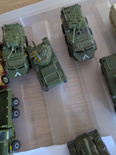 Bundle Job Lot Of 28 Vehicle, Plastic Airfix, Matchbox Realtoy , Soma Vintage - Picture 13 of 20