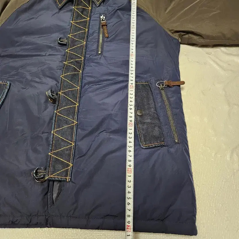 Unique Design Padding Jacket with Denim Details, … - image 1