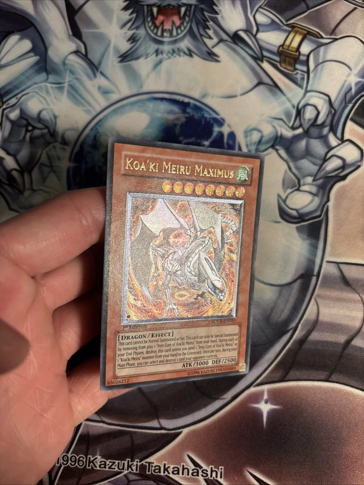 (Mc) Yu-Gi-Oh Koa'ki Meiru Maximus SOVR-EN081 Ultimate Rare 1st Edition VLP - Image 3 of 4