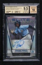 2019 Bowman Chrome Elite Farmhands 39/75 Wander Franco #EFA-WF BGS 9.5 Auto 0ni1