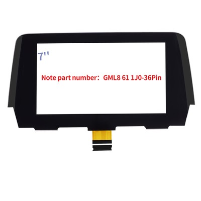15 16 MAZDA 6 REPLACEMENT TOUCH-SCREEN GLASS Digitizer 36 Pin