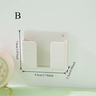 Multifunktionaler Wand-Organizer für Fernbedienungen und Handys