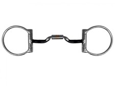 Showman Western D-Ring Bit w/ Sweet Iron Low Port Mouth