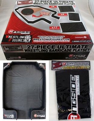 Package Deal (Set of 2) - 27-Piece Ultimate  Barricade Playset & Floor Mat