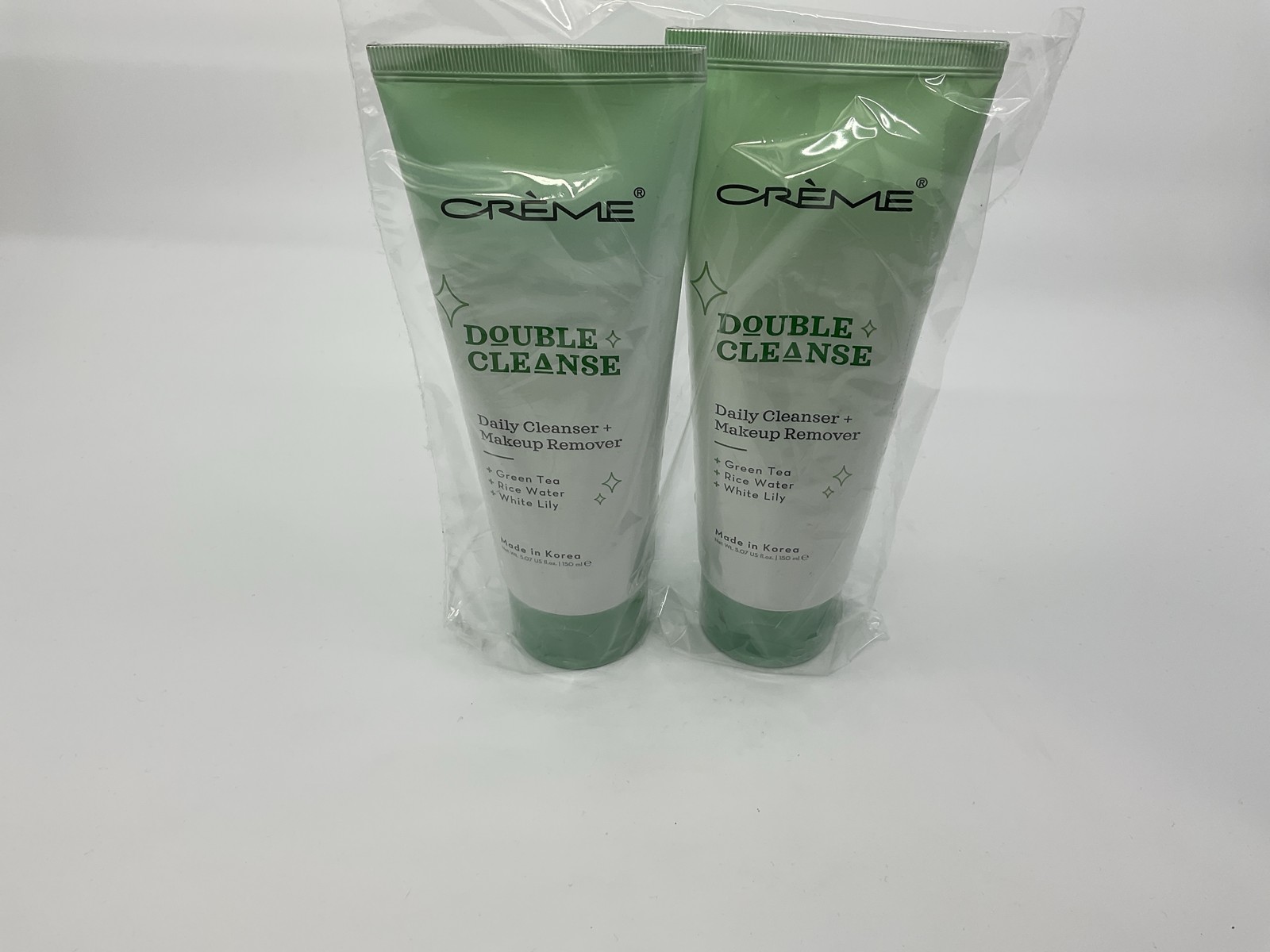 Face Wash Cleanser Makeup Remover 2 Packs