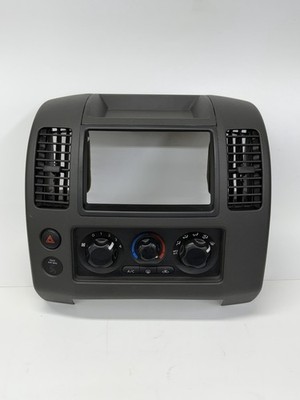 2005-12 NISSAN FRONTIER PATHFINDER OEM FRONT CLIMATE SWITCH CONTROL RADIO BEZEL