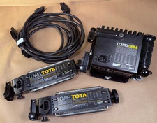Lowel 2 TOTA + Omni & 2 Cords Photography Light Kit - Tested and Working