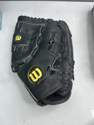 Wilson A0700 ST125 Ecco Leather Baseball Glove LHT 12.5'' Black
