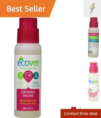 Eco-Friendly 6.8 Ounce Stain Remover with Built-In Brush - Unscented Formula