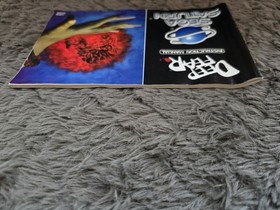 Deep Fear Sega Saturn Game Original Instruction Manual ONLY 