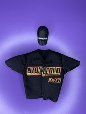 WWE Stone Cold Hat + Top shirt Mattel Accessories for Wrestling Figures