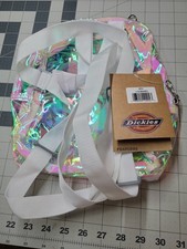 dickies clear rainbow mini backpack Packed Party Pink Confetti (and the Beach) Designed for maximum safety Dickies Essential Clear Backpack, Clear,