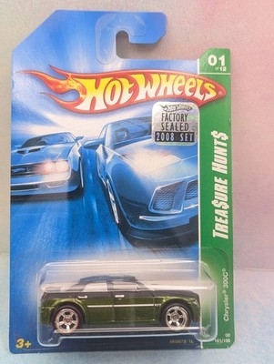 2008 Hot Wheels SUPER Treasure Hunt CHRYSLER 300C  Olive green; $ FACTORY