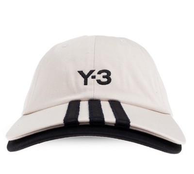 Y-3 ADIDAS YOHJI YAMAMOTO STRIPES LOGO BASEBALL CAP BASEBALLKAPPE HUT JM9041