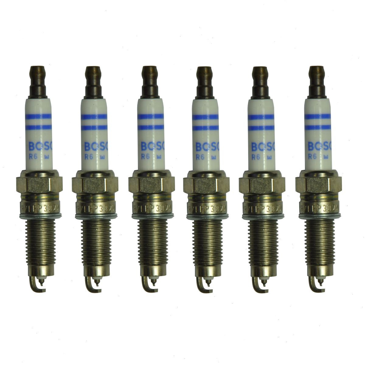 6 pc Bosch Double Platinum Spark Plugs for 2004-2006 Volkswagen Touareg 3.2L wq
